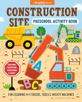 Cover of Construction Site Preschool Activity Book
