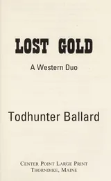 Cover of Lost gold a western duo