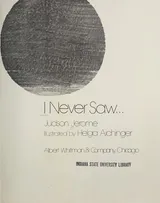 Cover of I Never Saw