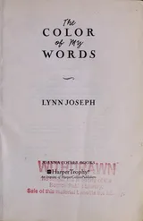 Cover of The color of my words