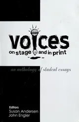 Cover of Voices on stage and in print