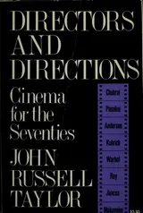 Cover of Directors and Directions; Cinema for the Seventies