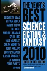 Cover of The Year's Best Science Fiction & Fantasy, 2010