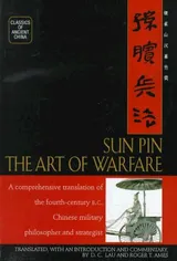 Cover of Sun Pin: The Art of Warfare