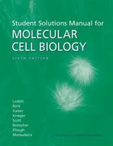 Cover of Molecular Cell Biology Solutions Manual