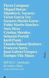 Cover of RIESGO | Antología de textos