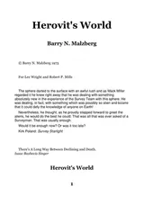 Cover of Herovit's World
