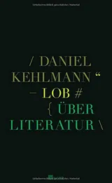 Cover of Lob. Über Literatur