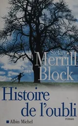 Cover of Histoire de l'oubli