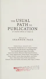 Cover of The Usual Path to Publication: 27 stories about 27 ways in