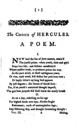 Cover of A Collection of Poems: In Four Volumes