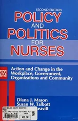 Cover of Policy and politics for nurses