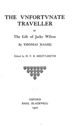 Cover of The unfortunate traveler