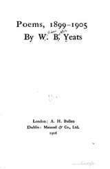 Cover of Poems, 1899-1905