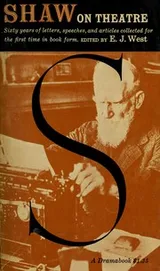 Cover of Shaw on theatre