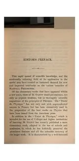 Cover of Introductory course of natural philosophy for the use of high schools and academies