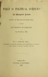 Cover of What is Political Science?