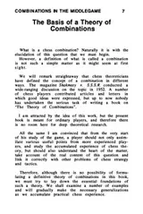 Cover of Combinations In The Middlegame