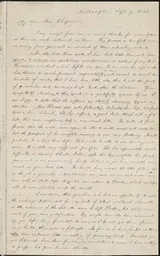 Cover of [Letter to] My dear Mrs. Chapman