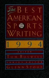 Cover of The Best American sports writing, 1994