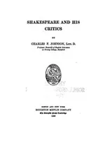 Cover of Shakespeare and his critics