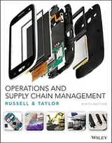 Cover of Operations and Supply Chain Management 9th edition