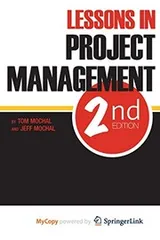 Cover of Lessons in Project Management