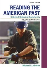 Cover of Reading the American Past : Selected Historical Documents, Volume 2