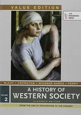 Cover of History of Western Society, Value Edition V2 & Sources of Western Society 11e V2