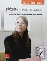 Cover of McGraw-Hill's Taxation of Business Entities, 2016 Edition