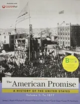 Cover of Loose-leaf Version for The American Promise 6e V1 & LaunchPad for The American Promise and Value Edition 6e