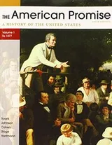 Cover of American Promise 5e V1 & Reading the American Past 5e V1