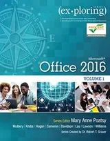 Cover of Exploring Microsoft Office 2016 Volume 1
