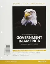 Cover of Government in America, 2014 Elections and Updates Edition, Book a la Carte Edition