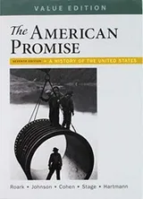 Cover of American Promise, Value Edition, Combined Volume 7E & Reading the American Past : Volume I : To 1877 5E & Reading the American Past : Volume II