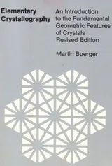 Cover of Elementary crystallography