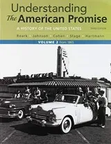 Cover of Understanding the American Promise, Volume 2 3e & LaunchPad For Understanding the American Promise, 3e