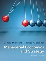 Cover of Managerial Economics and Strategy