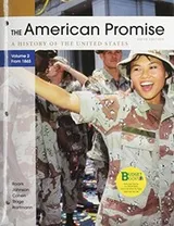 Cover of Loose-leaf Version of The American Promise 5e V2 & HistoryClass