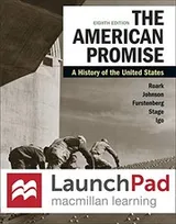 Cover of LaunchPad for The American Promise, Combined Volume