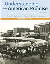 Cover of Understanding the American Promise, Volume 1 3e & LaunchPad For Understanding the American Promise, Volume 1 3e