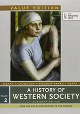 Cover of History of Western Society, Value Edition V2 & LaunchPad for A History of Western Society 11e V2