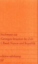 Cover of Stichworte Zur Geistigen Situation Der Zeit, Vol. 2  (German Edition)