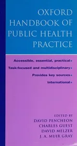 Cover of Oxford handbook of public health practice