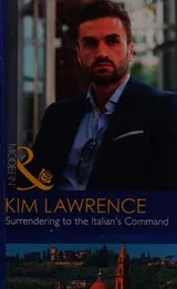 Cover of Surrendering to the Italian's command