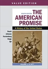 Cover of The American Promise, Value Edition, Volume 1