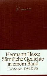 Cover of Die Gedichte