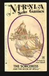 Cover of The Sorceress and the Book of Spells (Narnia Solo Games #2)