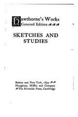 Cover of Sketches and Studies