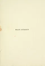 Cover of Main-street